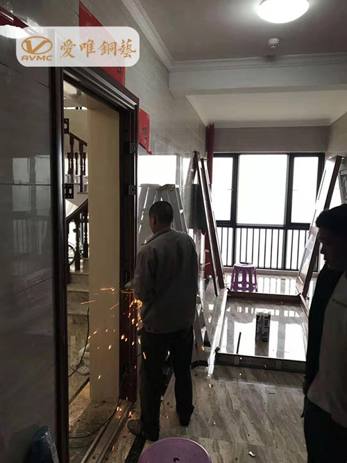 別墅銅門(mén)工程案例