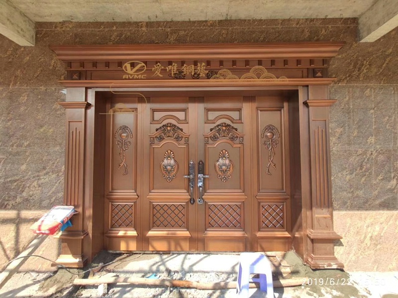 愛(ài)唯銅門(mén)-別墅銅門(mén)